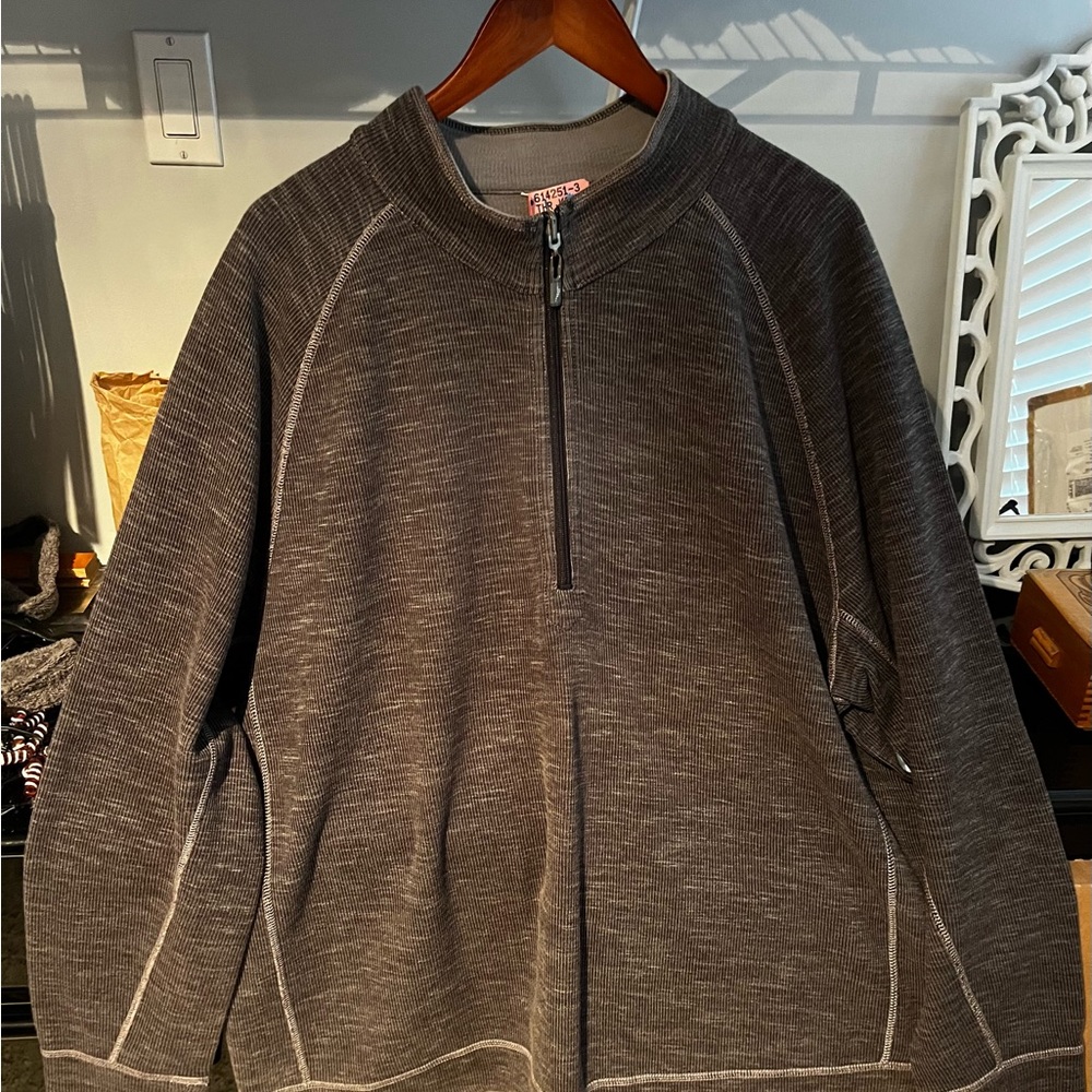 Tommy Bahama 3X big and tall zip up sweater
